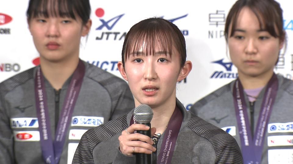 卓球女子日本代表の早田ひな選手