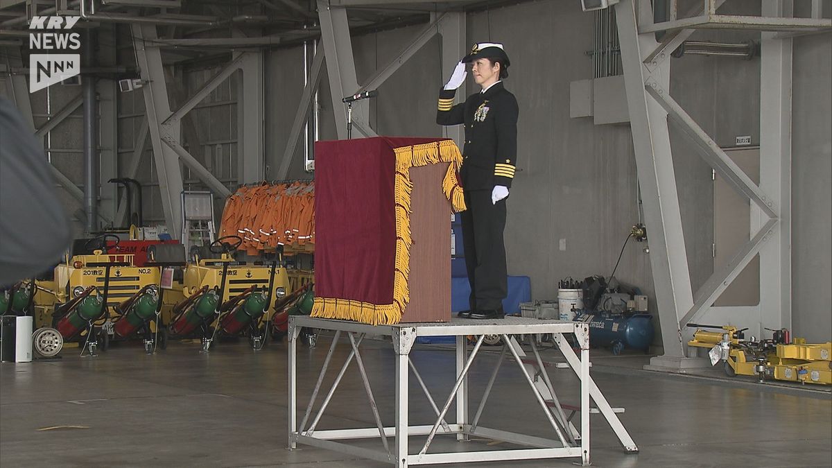 初の女性航空隊指令が誕生　海上自衛隊小月基地に川合文子1等海佐が着任