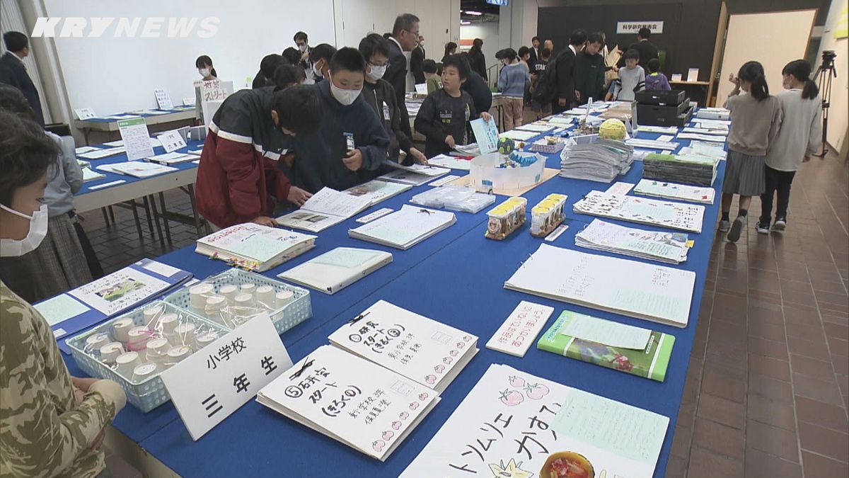 小中高校生の力作並ぶ！「サイエンスやまぐち」スタート　山口県立博物館におよそ200点展示