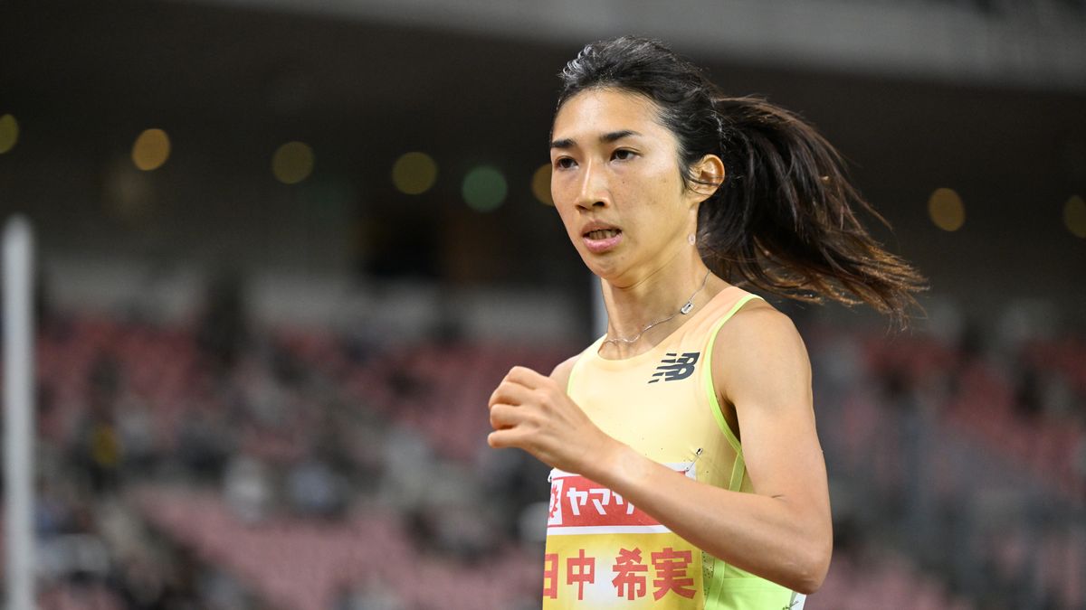 田中希実選手が1500メートルで5連覇を達成(写真：松尾/アフロスポーツ)