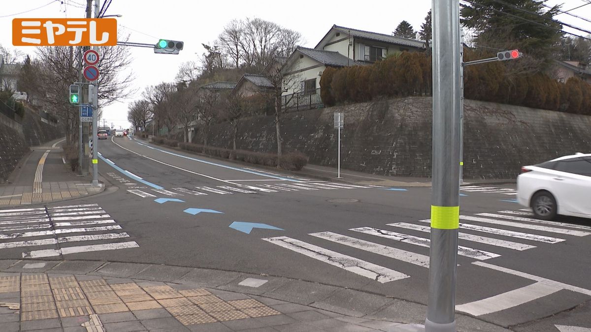 意識不明で搬送　横断歩道渡っていた女性が軽乗用車にはねられる　信号機のある交差点〈仙台市青葉区〉