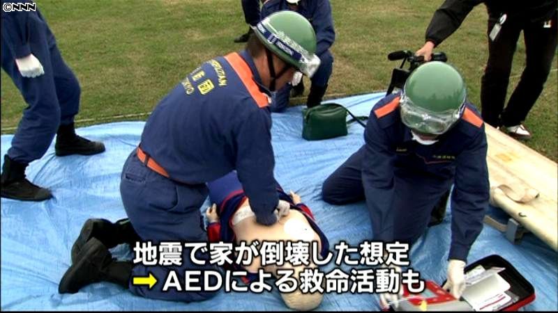 消防総監が３消防団を合同点検　東京