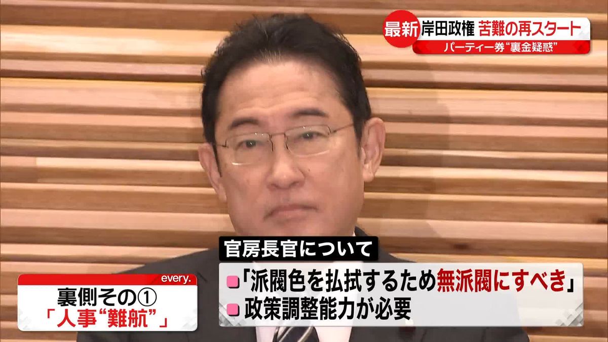 【解説】岸田政権…苦難の再スタート　3つの「裏側」とは