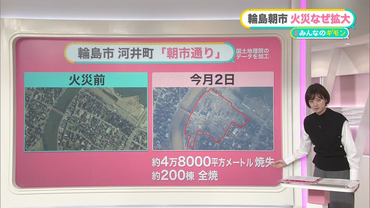 火災なぜ拡大…輪島の朝市　現地調査した日本火災学会のメンバーに聞く　【#みんなのギモン】