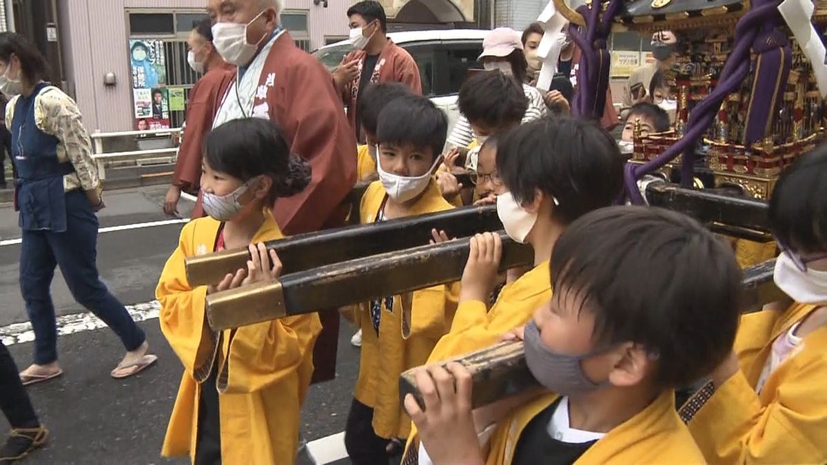 浅草の｢三社祭｣ 　3年ぶりに“子供みこし”が復活！ 