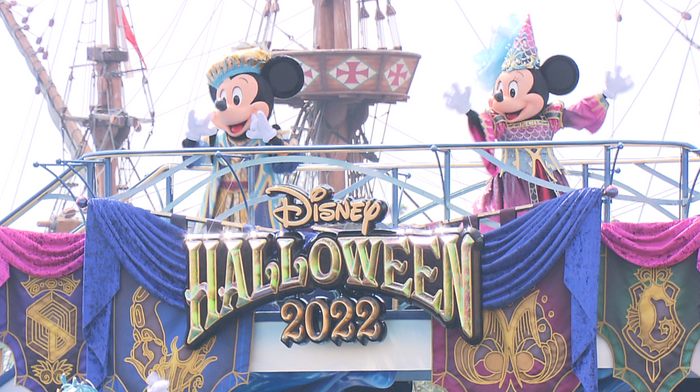 ディズニー 3年ぶり全身仮装がokに ハロウィーンイベント開幕 東京ディズニーシーで新登場したショー 画像詳細