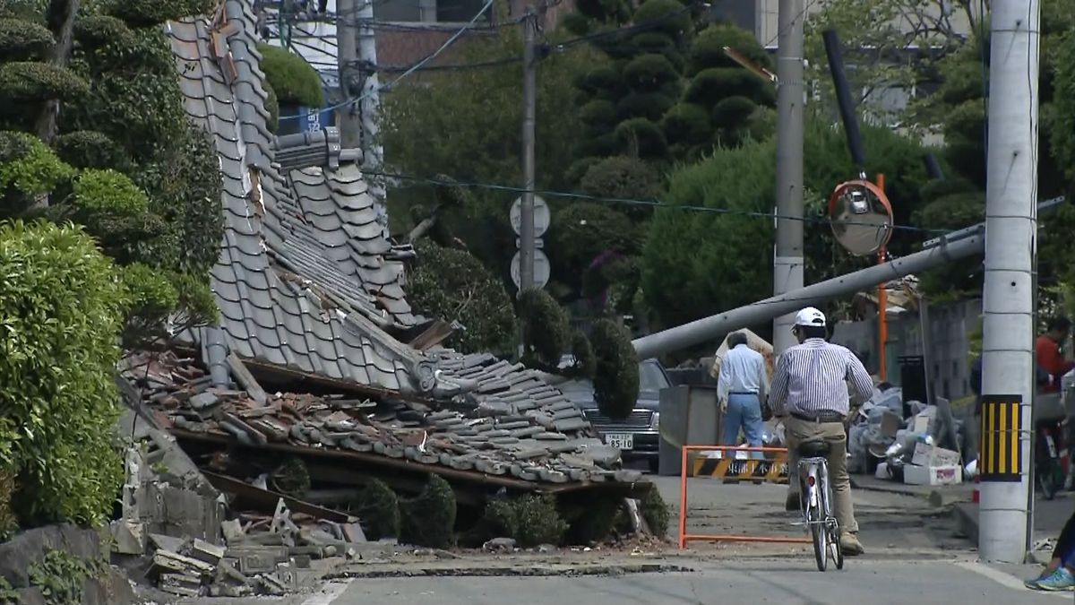 熊本地震　南阿蘇村で依然７人と連絡とれず