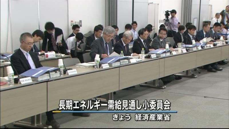 電源構成骨子　原発新設・増設議論は先送り