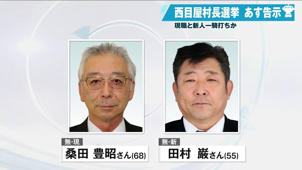 現職と新人“一騎打ちの公算大”　西目屋村長選挙あす告示