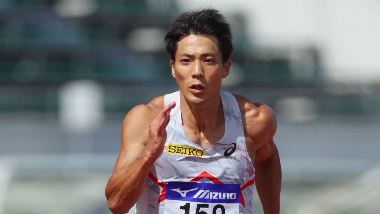 陸上】山縣亮太が国体100m決勝へ進出 予選では10秒21のシーズンベストを更新 決勝では多田修平と激突（2023年10月12日掲載）｜日テレNEWS  NNN