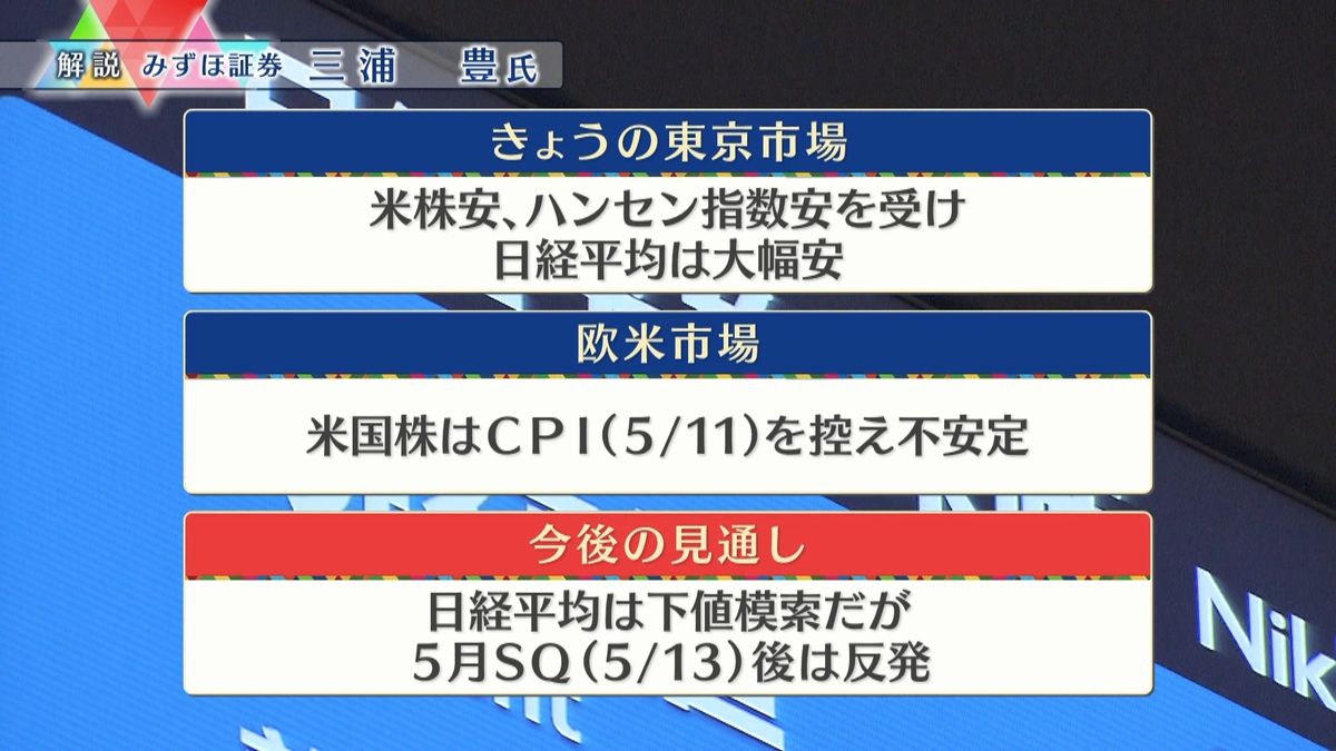 株価見通しは？　三浦豊氏が解説