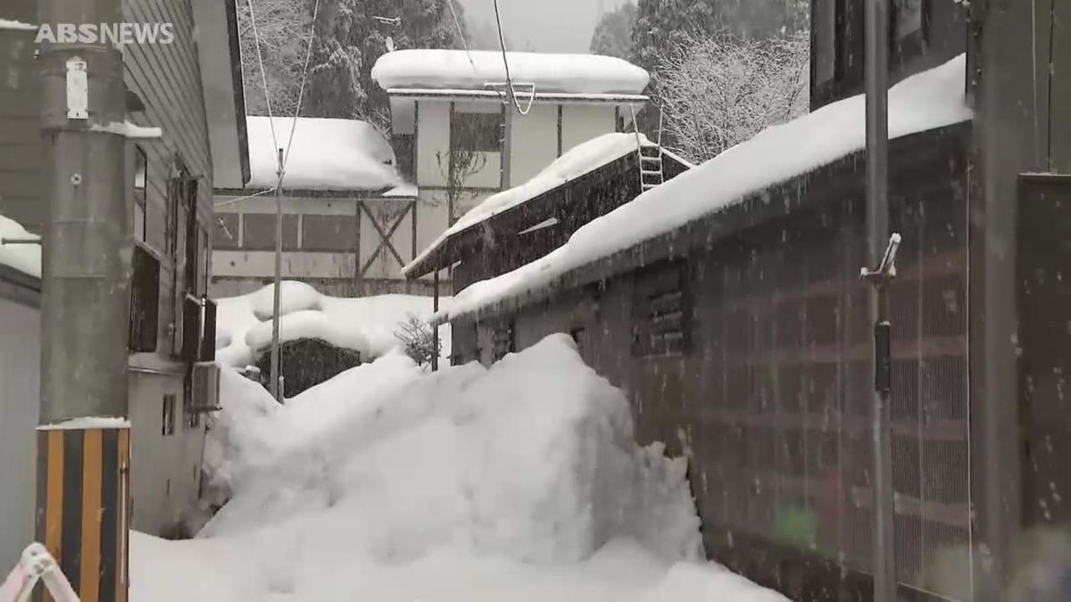 今シーズン最強寒気襲来 今後の気象情報に注意を…北秋田市阿仁合では平年の1.7倍の積雪