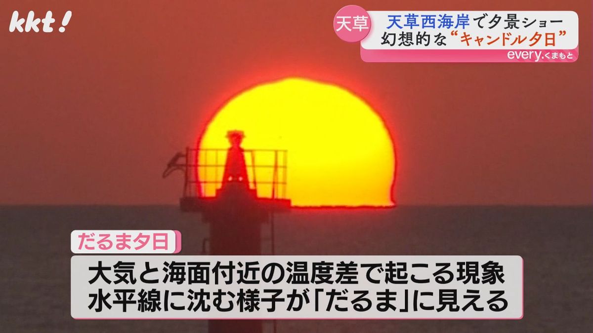 大気と海面付近の温度差で発生