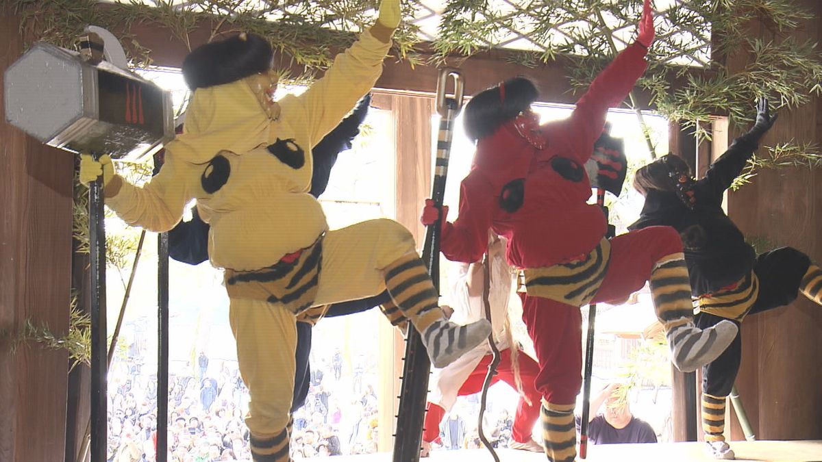 ことしは2日2日が節分　三条市の寺で伝統の「鬼踊り」《新潟》