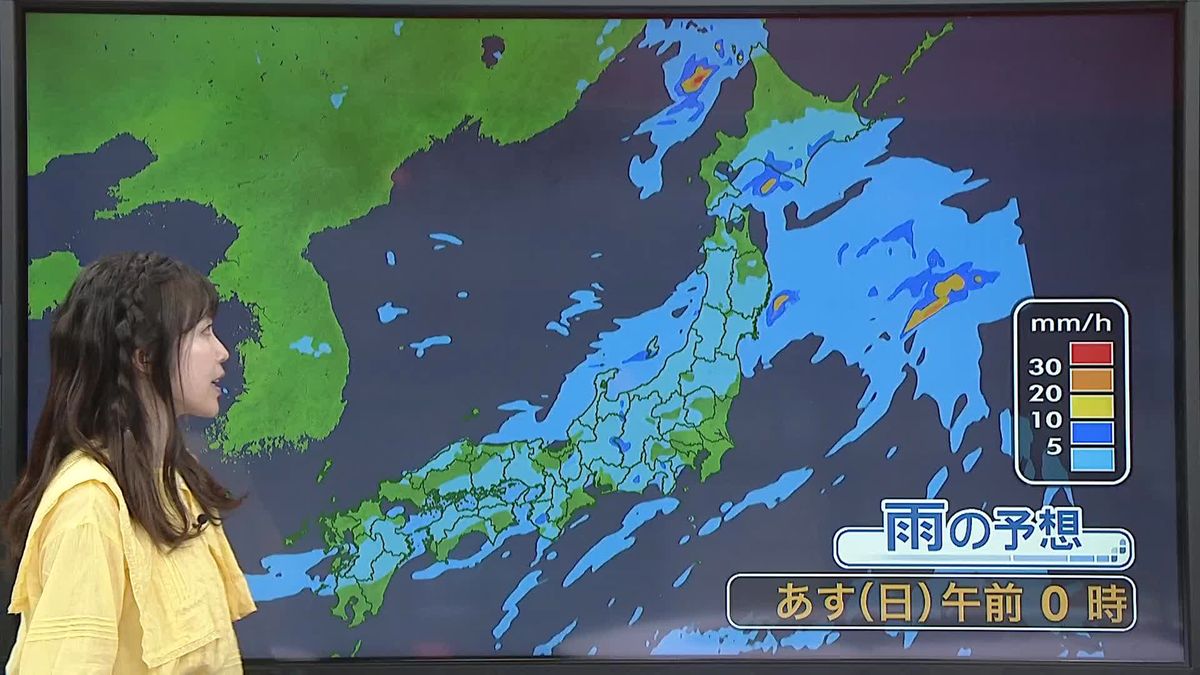 【天気】朝にかけ北日本や北陸を中心に激しい雷雨に注意
