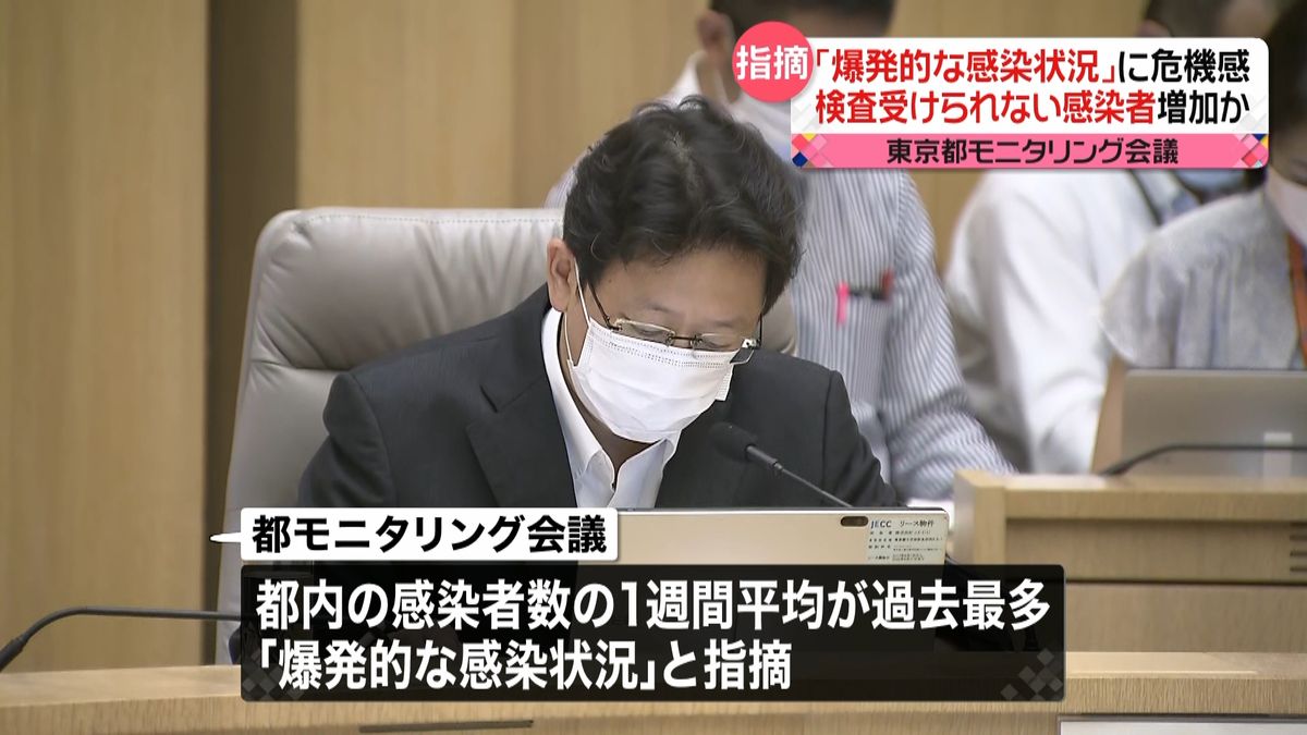 「爆発的な感染状況が続いている」コロナ専門家が強い危機感