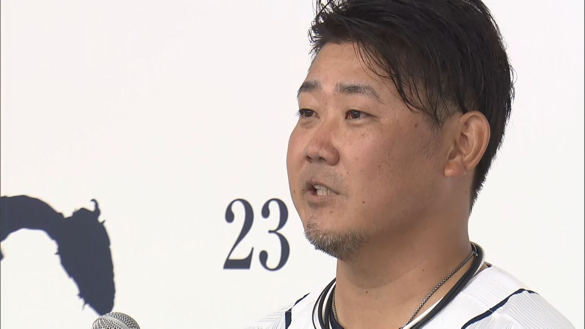 松坂大輔　チームメートに引退のあいさつ