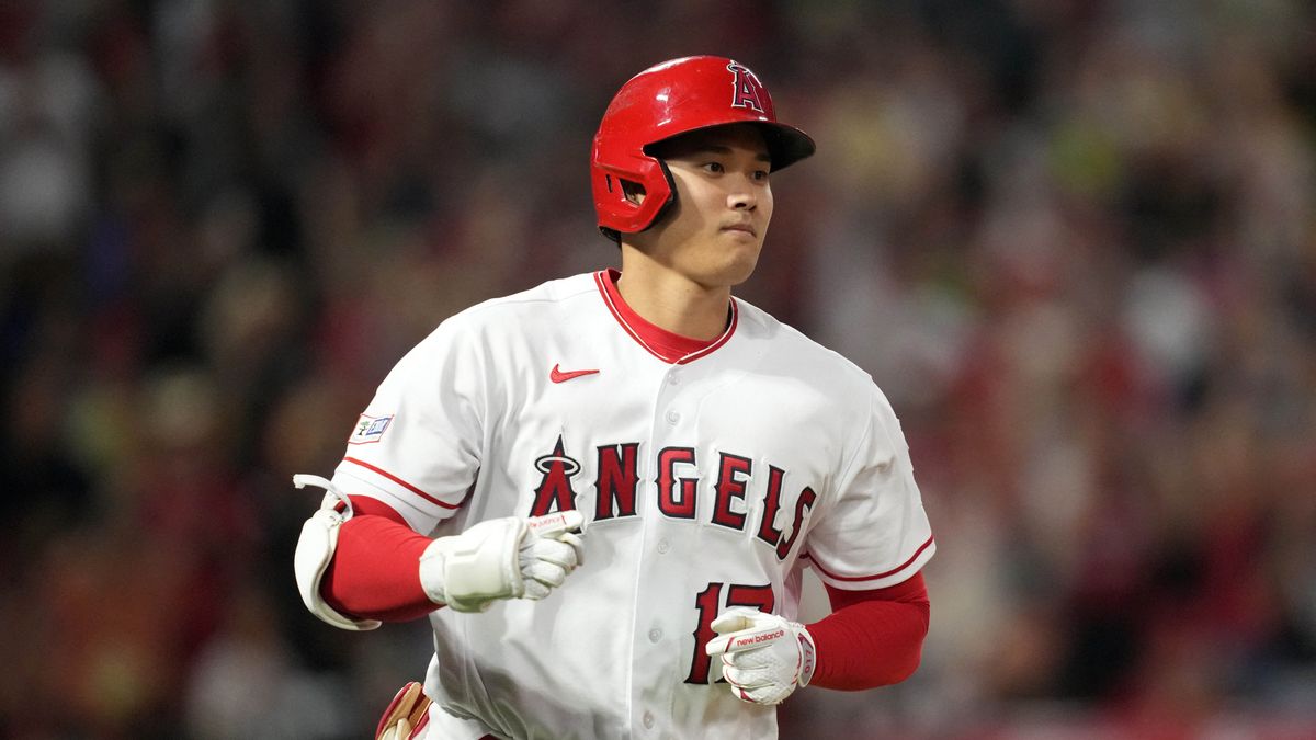 エンゼルス・大谷翔平選手(写真：USA TODAY Sports/ロイター/アフロ)