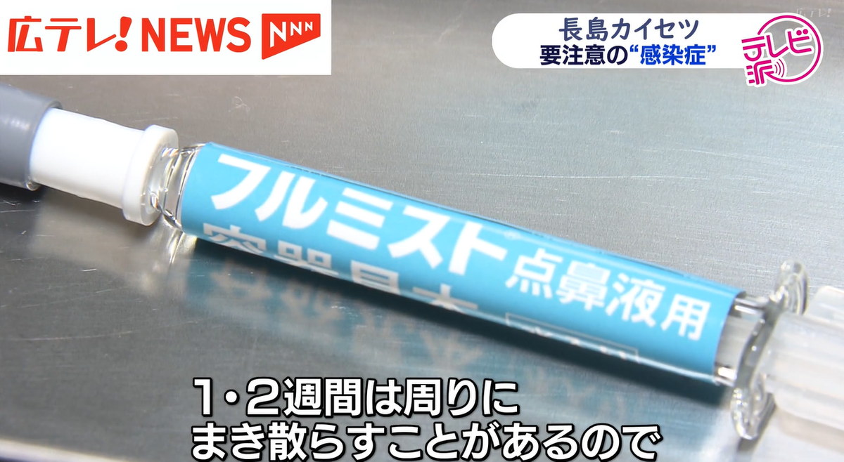 注射しないインフルエンザのワクチン？　今後も注意すべき感染症と予防法とは？【テレビ派・長島カイセツ】