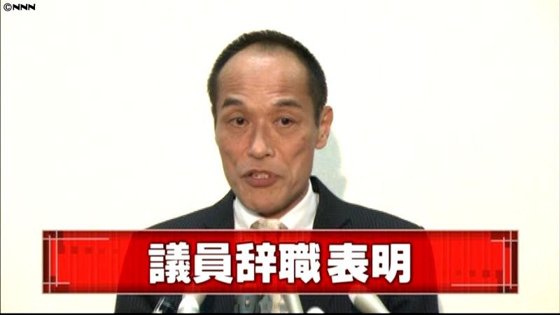 日本維新の会の東国原衆院議員が離党届提出