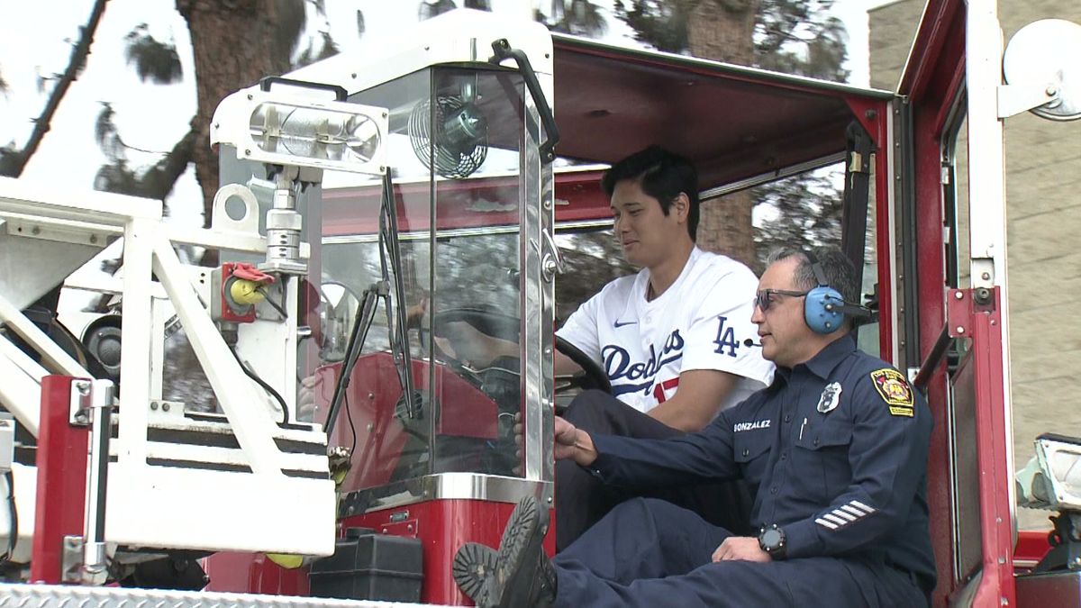 「献身的な働きにありがとうと伝えたかった」大谷翔平がLAの山火事で奮闘した職員たちへ英語で感謝伝える