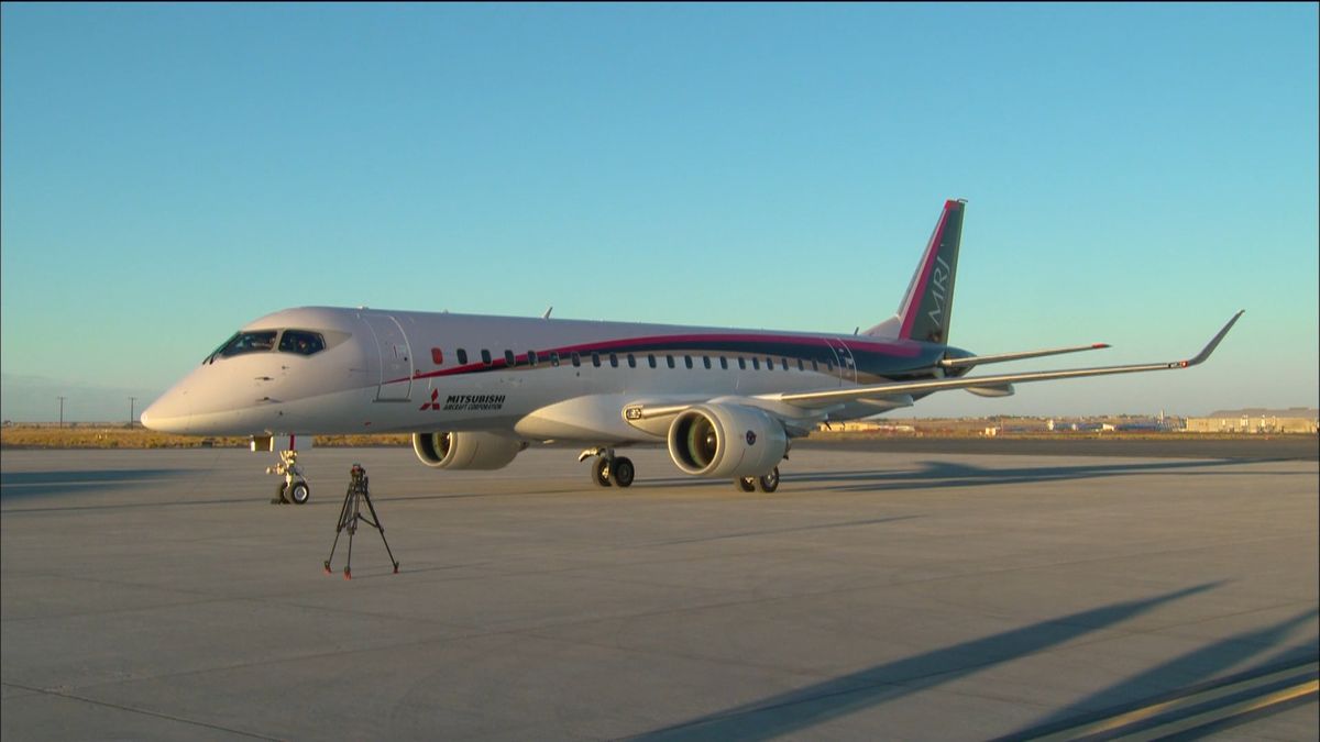 ＭＲＪ　アメリカの飛行試験拠点に到着