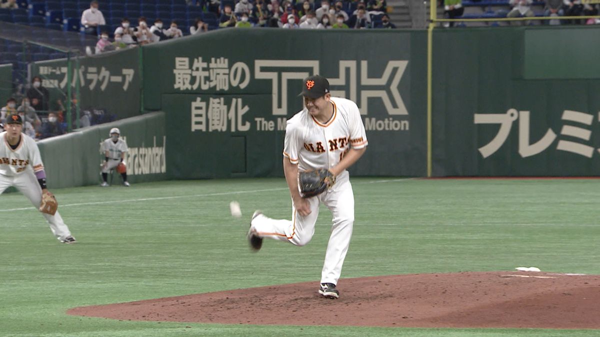 【緊急降板】巨人・エース菅野智之　右足に打球直撃　自力で歩けず交代