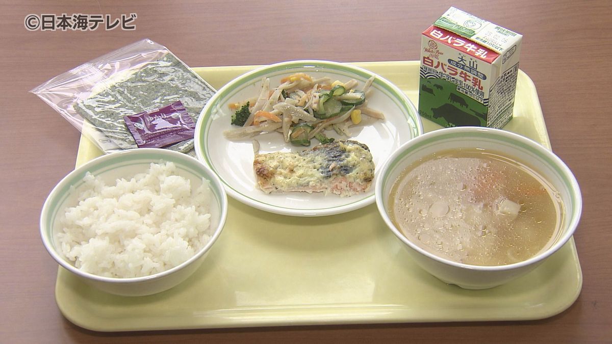 「想像していた同じものが給食で」　小中学生が考案した献立を給食で提供　最優秀賞に選ばれた献立はお母さんの料理を参考に　鳥取県倉吉市