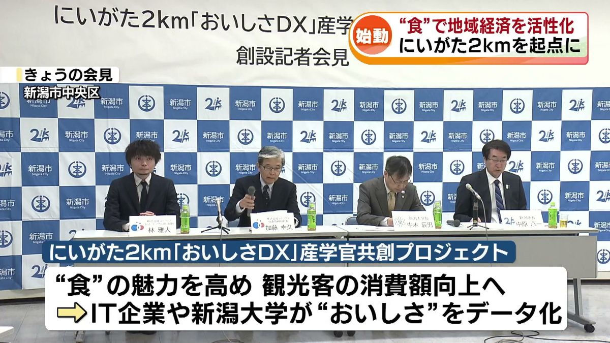 にいがた2kmが起点　“食”で地域経済を活性化へ