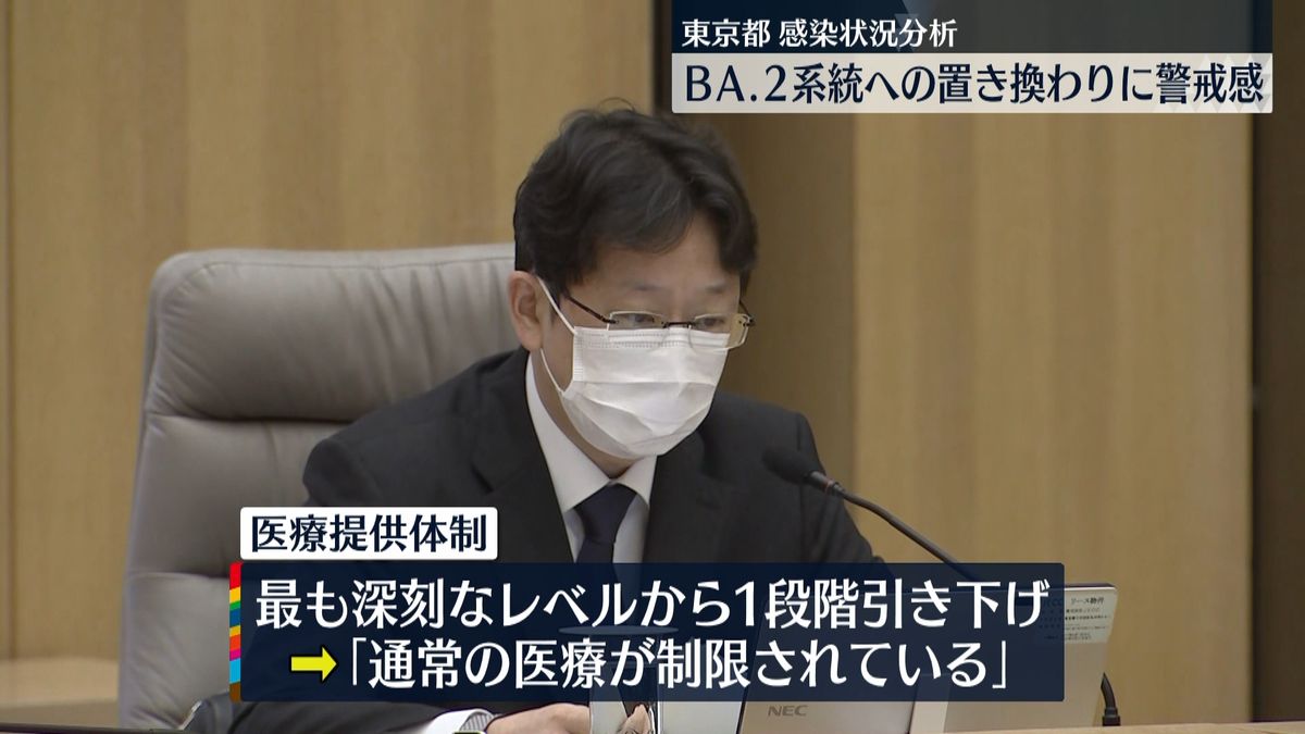 BA.2系統への置き換わりに警戒感　東京都