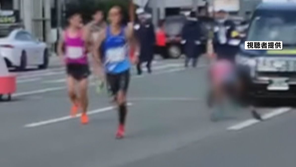 福岡国際マラソンで選手をはね重傷を負わせた疑い　大会車両を運転していた男性を書類送検「不注意で」