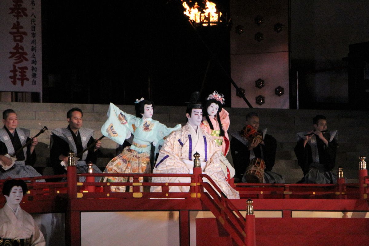 『奉納歌舞伎』舞台制作：松竹