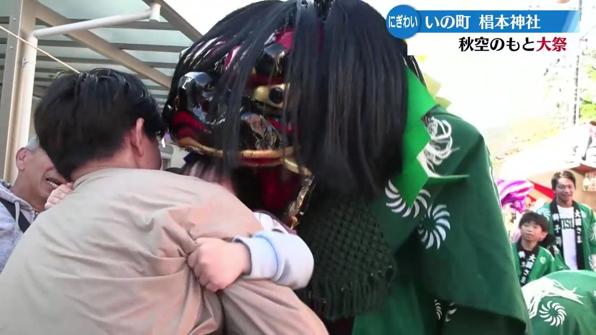 いの町の椙本神社で秋の大祭【高知】