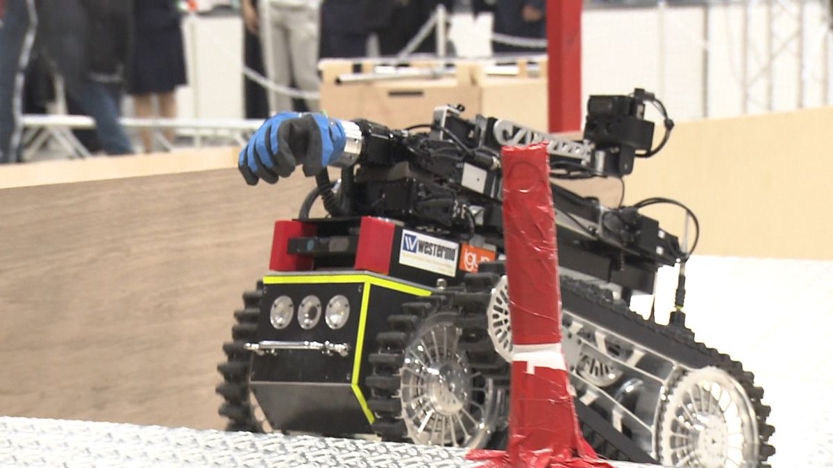 ロボット技術を競う世界大会　都内で開催