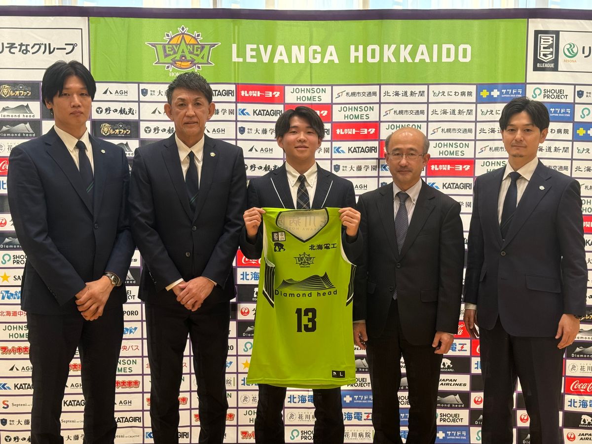 高校生がBリーグに挑戦！レバンガ北海道U18・阿部竜大がユース育成特別枠で今季も選手登録へ