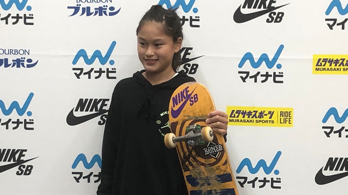 【スケボー】日本選手権 天才“キッズ”スケーター12歳の小野寺吟雲が90点台に会場わく