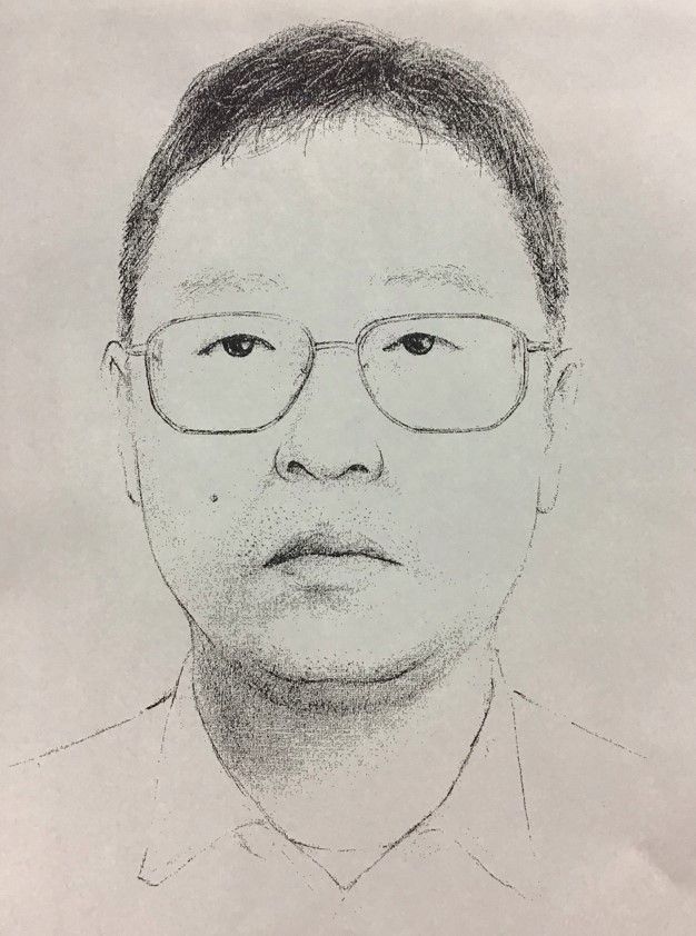 歩道で見つかった死亡男性の似顔絵を公開　情報提供を呼びかけ　福岡・早良警察署