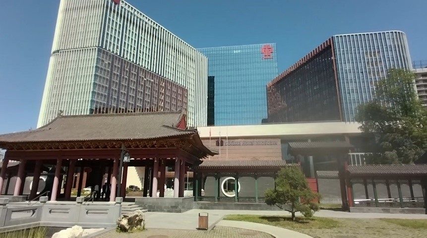 広大な敷地の「モスクワ中国貿易センター」