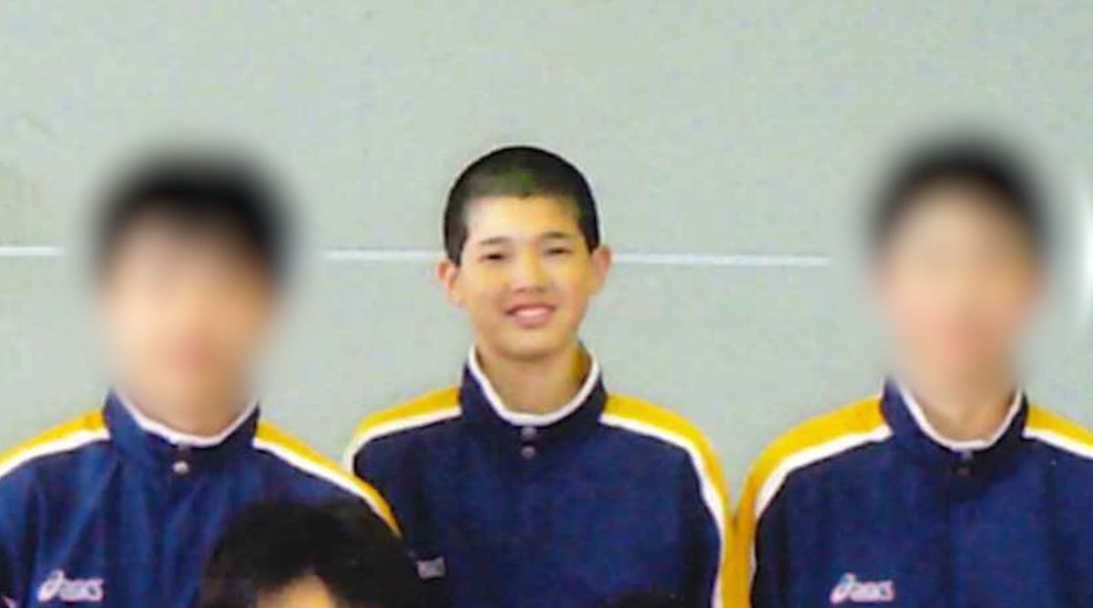 中学生時代の渡邊雄太選手