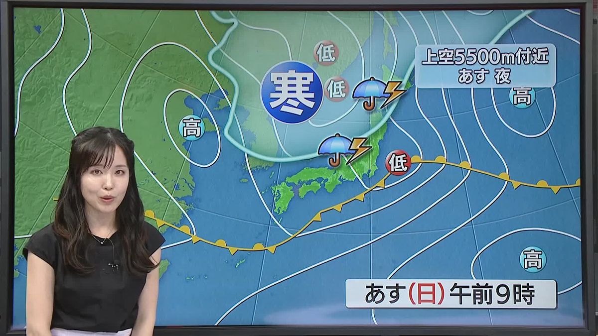 【天気】西日本～東北、真夏日に　午後は日本海側を中心に雨や雷雨