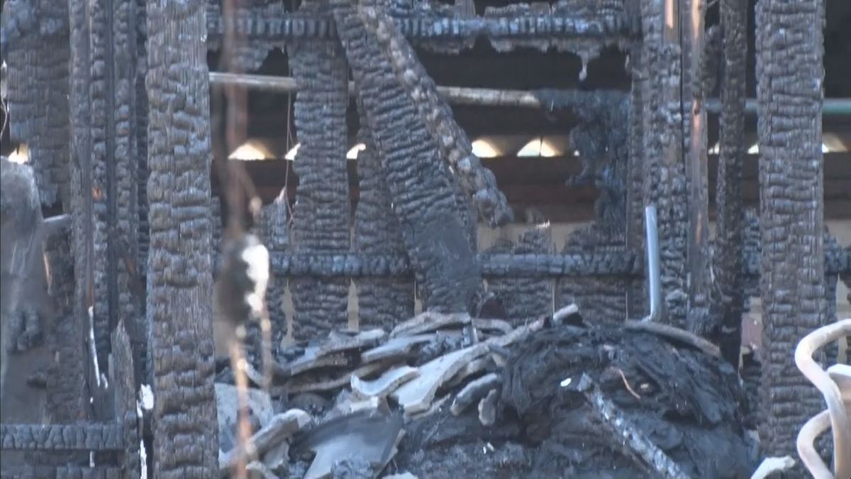 曽於市で住宅1棟を全焼する火事　ケガ人なし