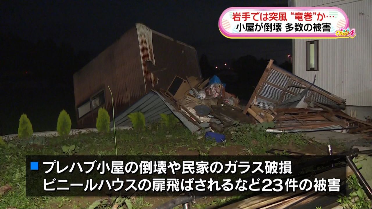 岩手県奥州市で突風が発生 竜巻か…？（2016年6月20日掲載）｜日テレNEWS NNN