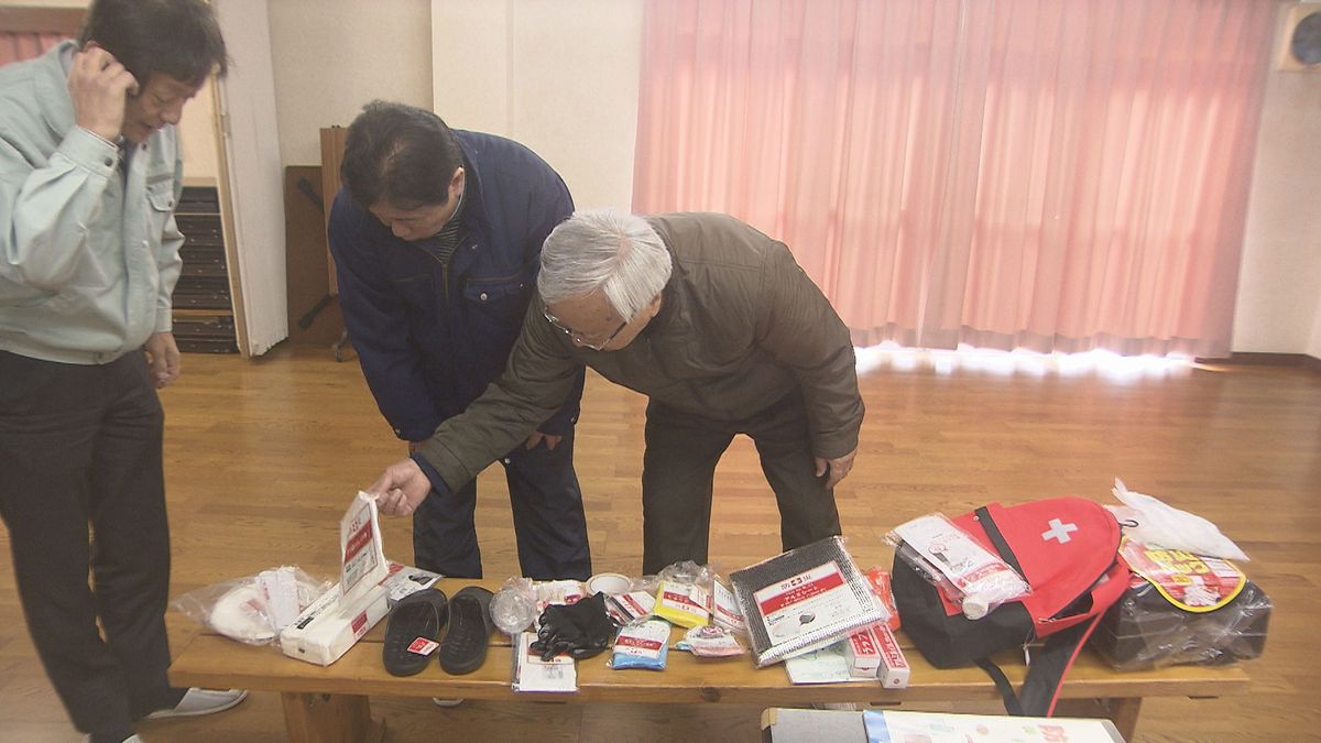 防災グッズに注目集まる 町内会で備蓄の見直しも “自助”への意識高める 能登半島地震