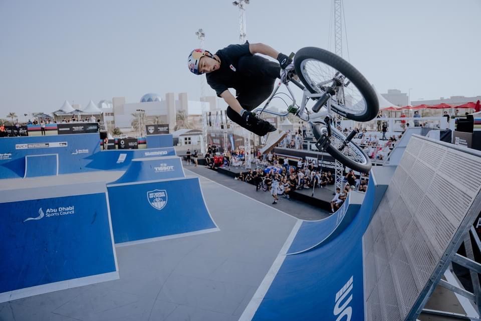 世界選手権初優勝の中村輪夢選手(C)UCI