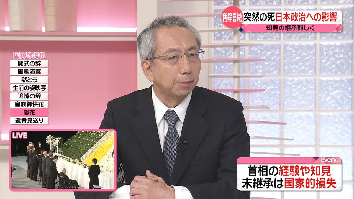 【解説】ポスト“安倍政治”の構築　突然の死の影響は…