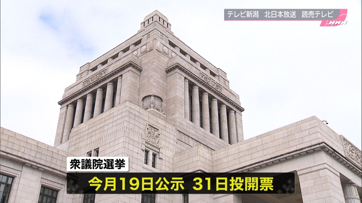 衆院解散後初の週末　各党幹部が支持訴え