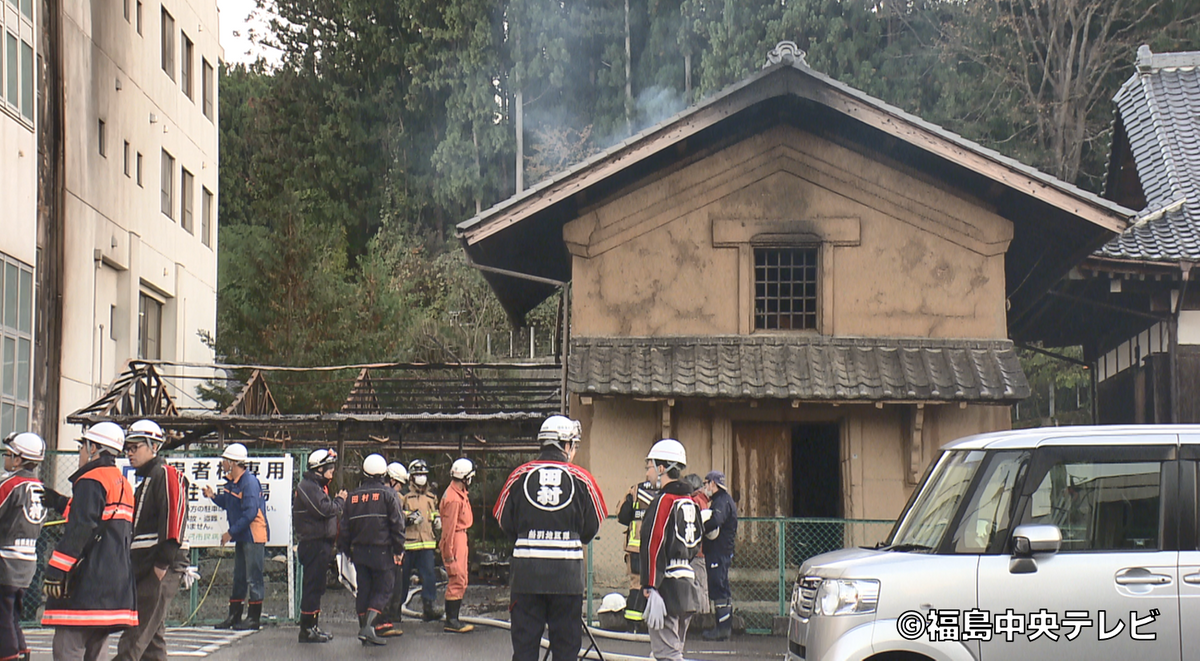 9日発生の田村市の物置火災　死者２人に