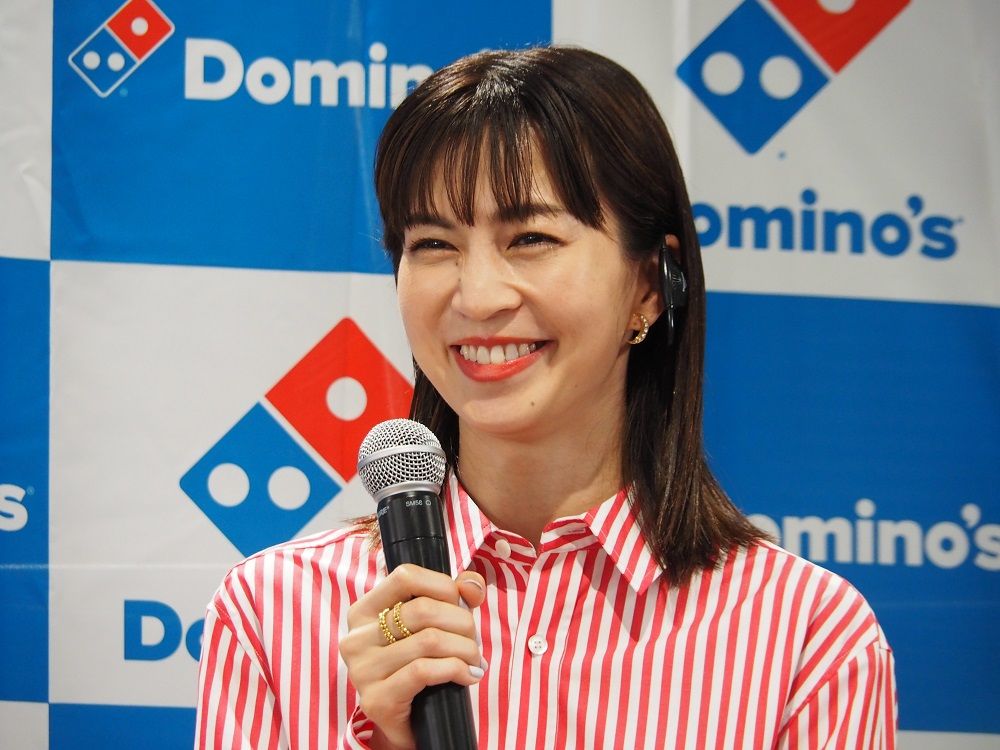 イベントに登場した安田美沙子さん