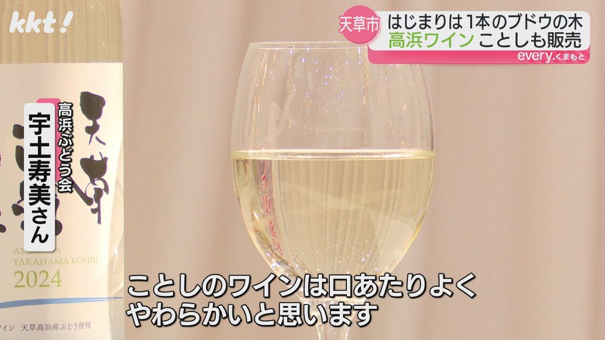 ｢あっという間に完売｣地区に残った1本のブドウから生産｢高浜ワイン｣今年も販売