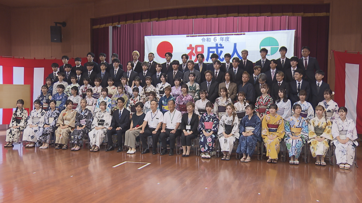 「誰かの役に立ちたい」「もっと視野を広げたい」真夏の成人式…県内各地で二十歳の門出を祝う【長野】